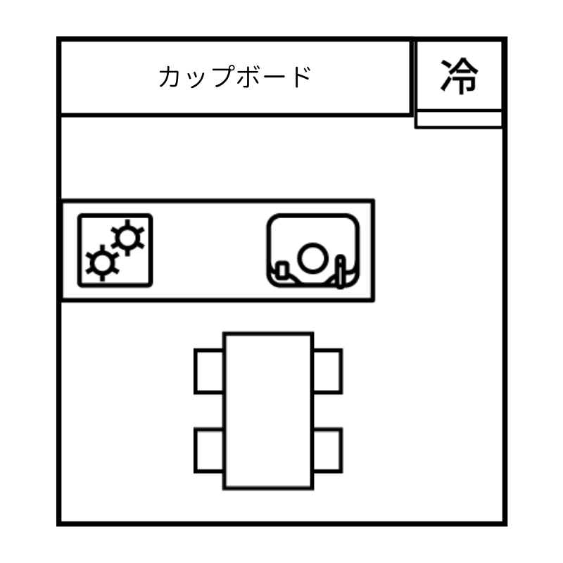 対面キッチンの冷蔵庫は手前 奥 使いやすいレイアウト Zuborashiki