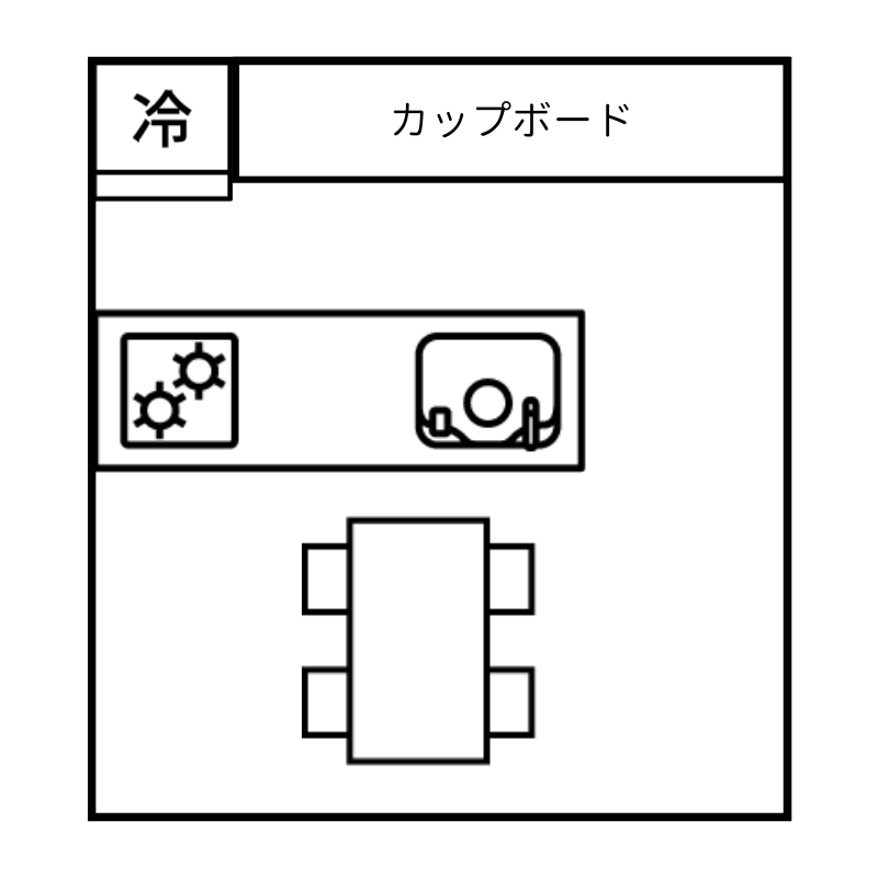 対面キッチンの冷蔵庫は手前 奥 使いやすいレイアウト Zuborashiki